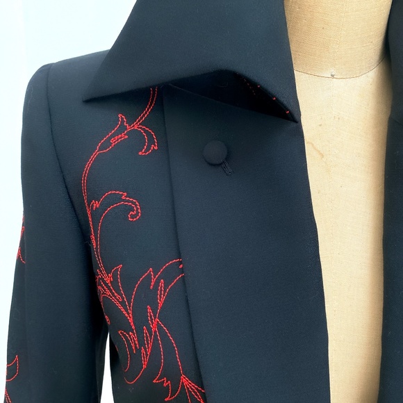 Vintage Richard Tyler Embroidered Jacket - Picture 5 of 10
